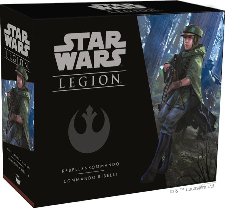 Fantasy Flight Games - Star Wars: Legion - Rebellenkommandos • Erweiterung DE/IT