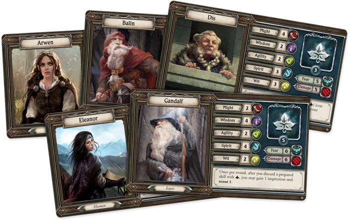 Produktbild Fantasy Flight Games - Der Herr der Ringe: Reise durch Mittelerde - Dunkle Pfade • Erweiterung DE 3 von 5