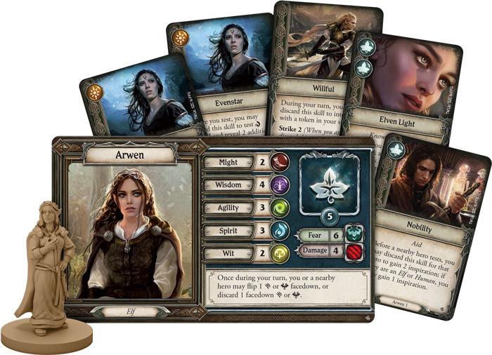 Produktbild Fantasy Flight Games - Der Herr der Ringe: Reise durch Mittelerde - Dunkle Pfade • Erweiterung DE 4 von 5
