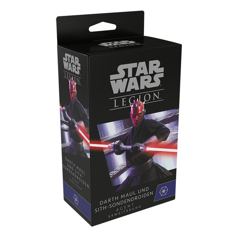 Fantasy Flight Games - Star Wars: Legion - Darth Maul und Sith-Sondendroiden Erweiterung DE