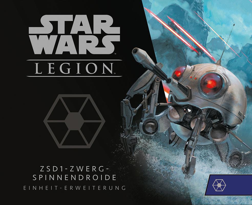 Produktbild Fantasy Flight Games - Star Wars: Legion - ZSD1-Zwerg-Spinnendroide • Erweiterung DE 2 von 2