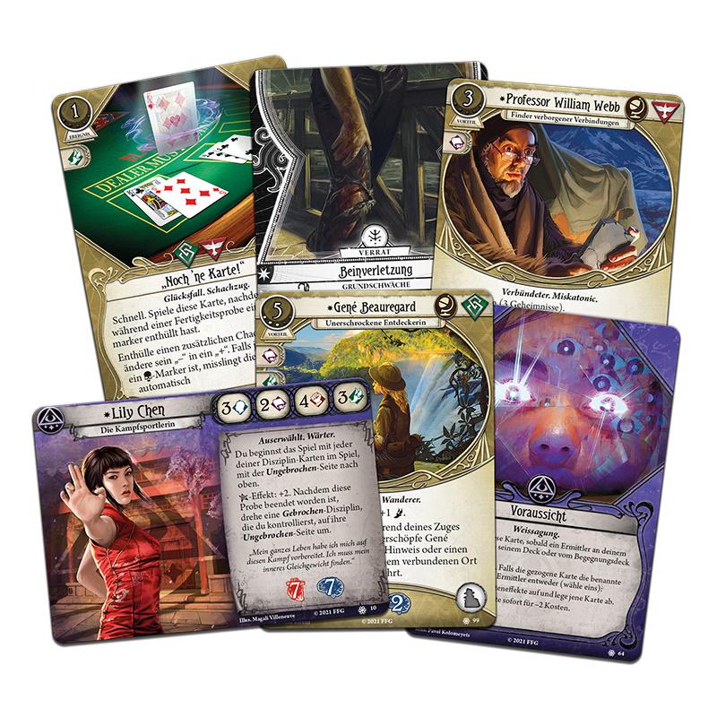 Produktbild Fantasy Flight Games - Arkham Horror: LCG - Am Rande der Welt • Ermittler-Erweiterung DE 2 von 3