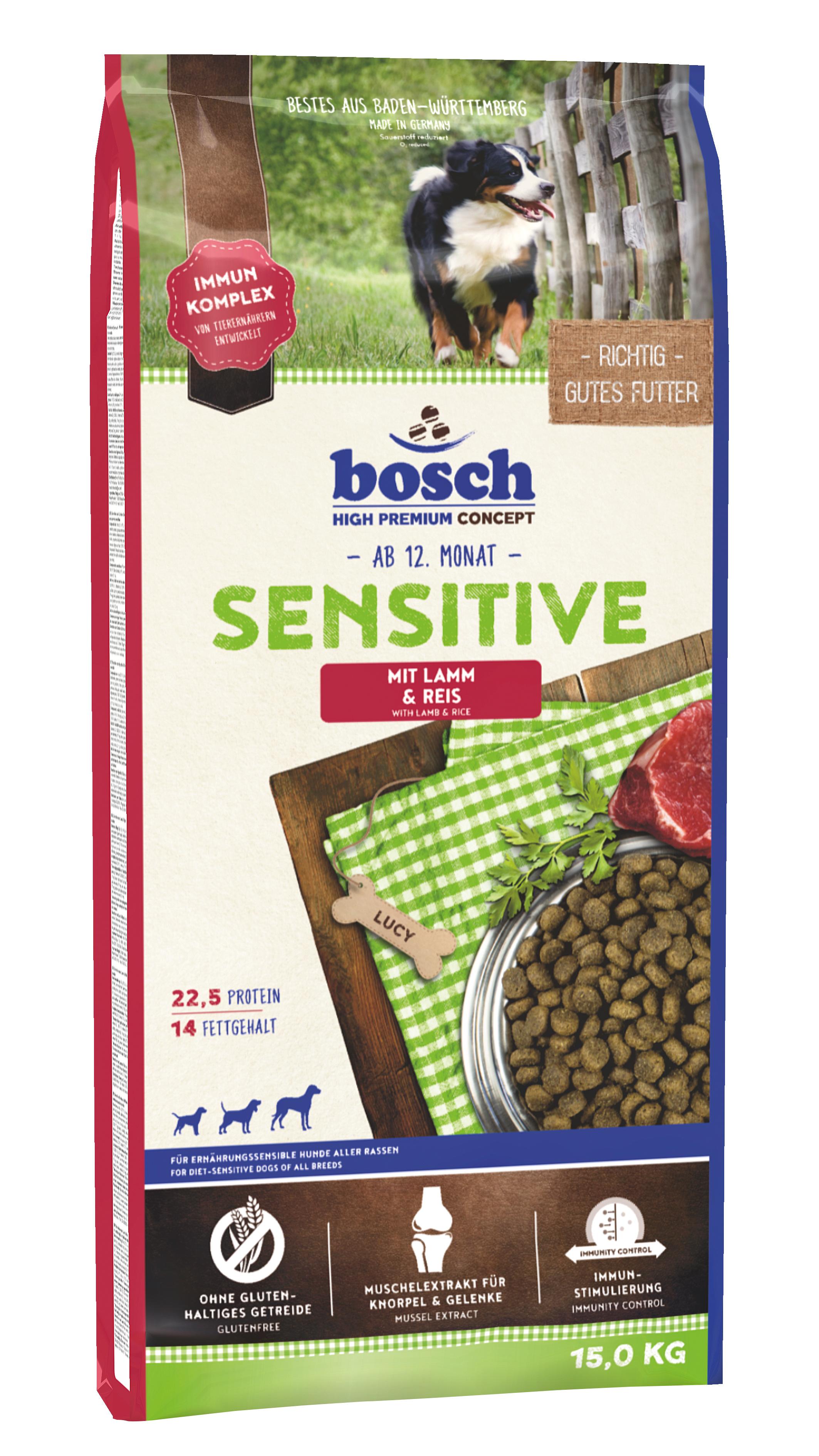 Bosch Dog Sensitive Hundetrockenfutter 15kg