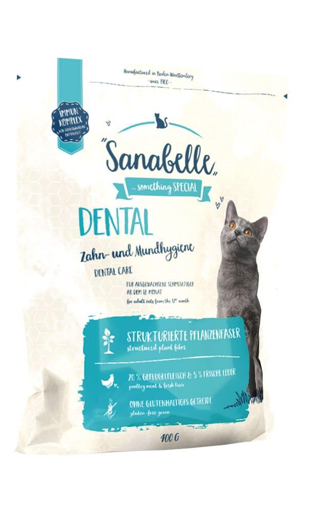 Sanabelle Katzentrockenfutter Dental 400 g