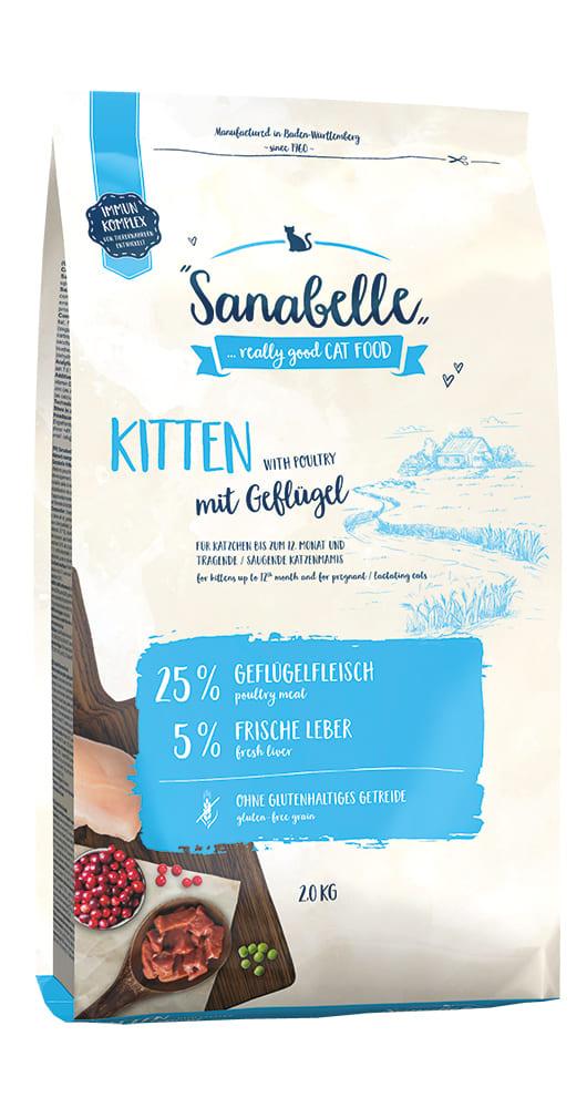 Sanabelle Katzentrockenfutter Kitten 2 kg