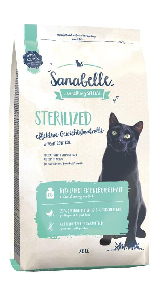 Sanabelle Katzentrockenfutter Sterilized 2 kg