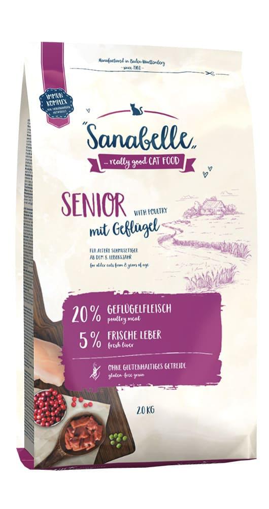 Sanabelle Katzentrockenfutter Senior 2 kg
