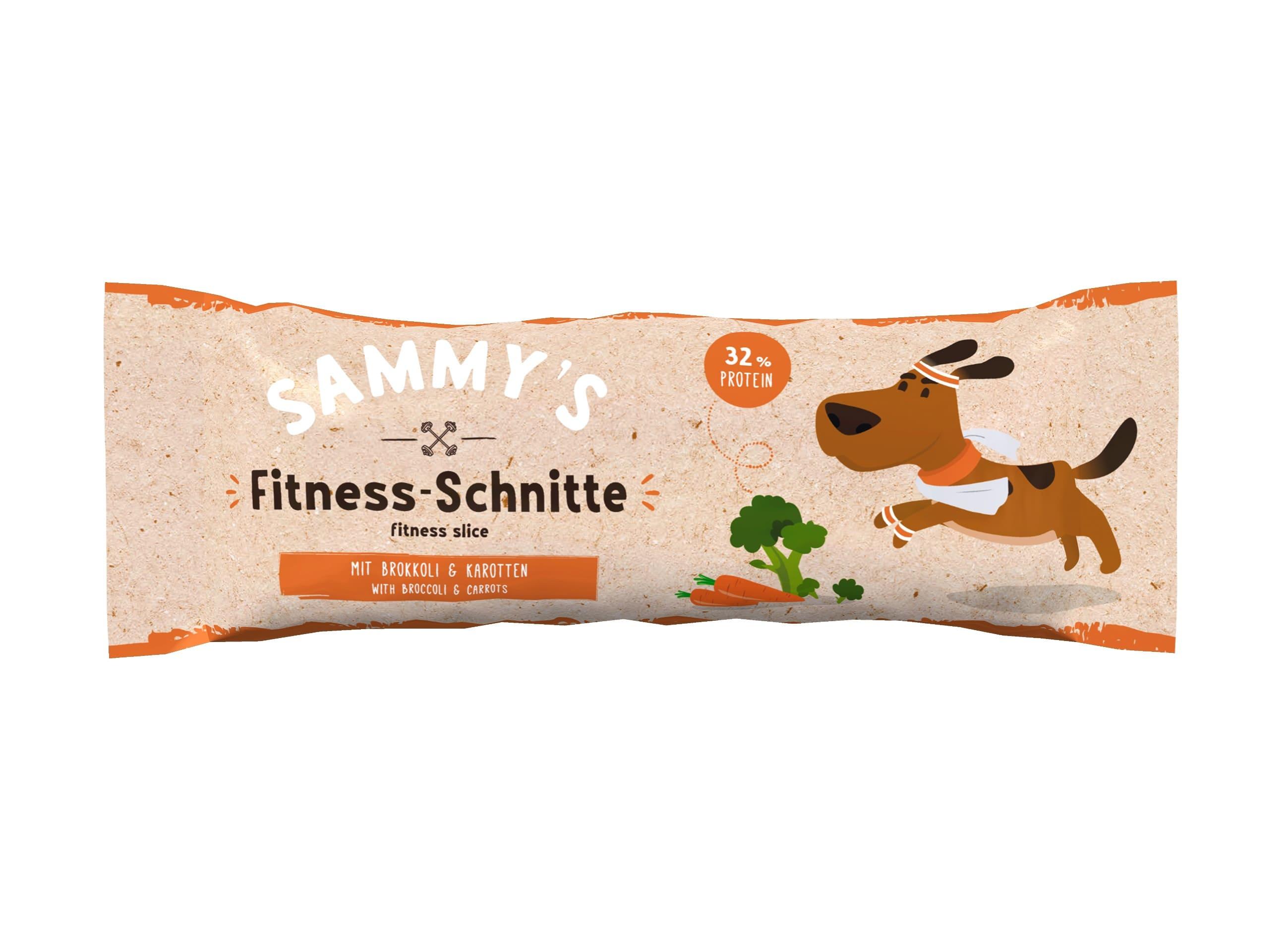 Sammy's Hundesnack Fitness-Schnitte Brokkoli&Karotte
