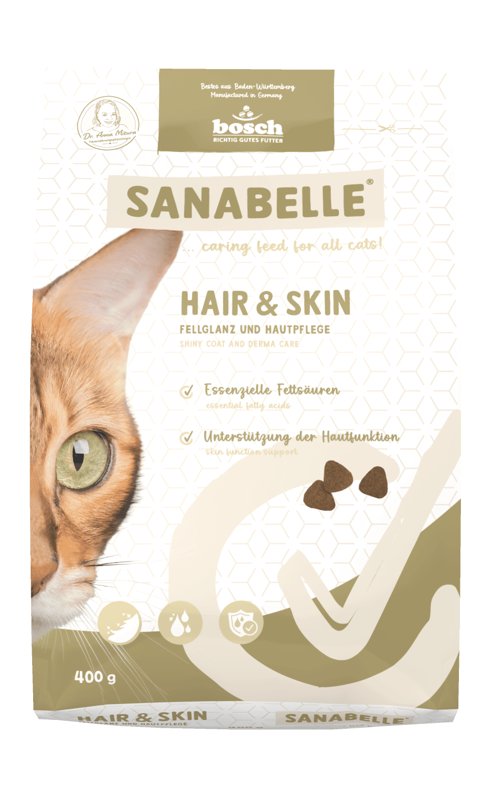 Sanabelle Katzentrockenfutter Hair & Skin 