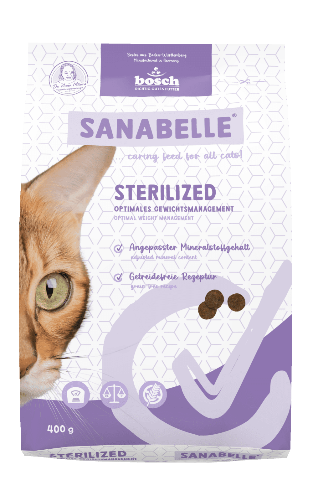 Sanabelle Katzentrockenfutter Sterilized 