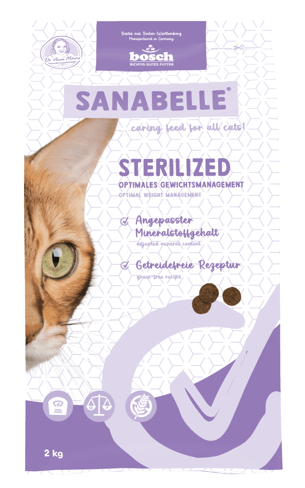 Sanabelle Katzentrockenfutter Sterilized