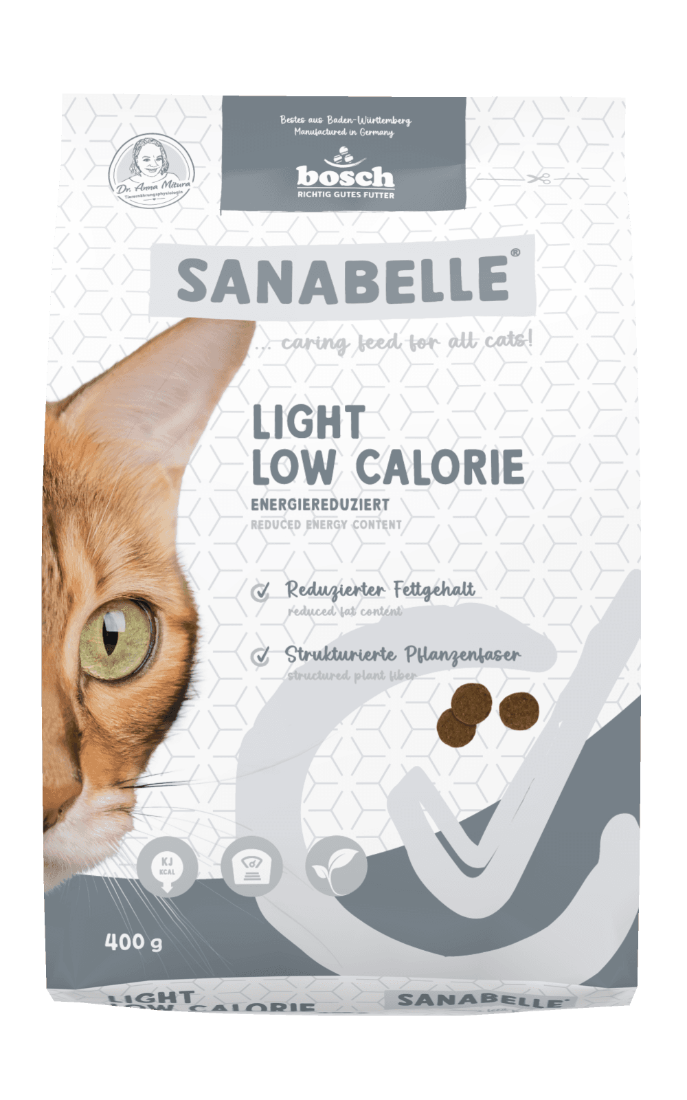 Sanabelle Katzentrockenfutter Light Low Calorie 
