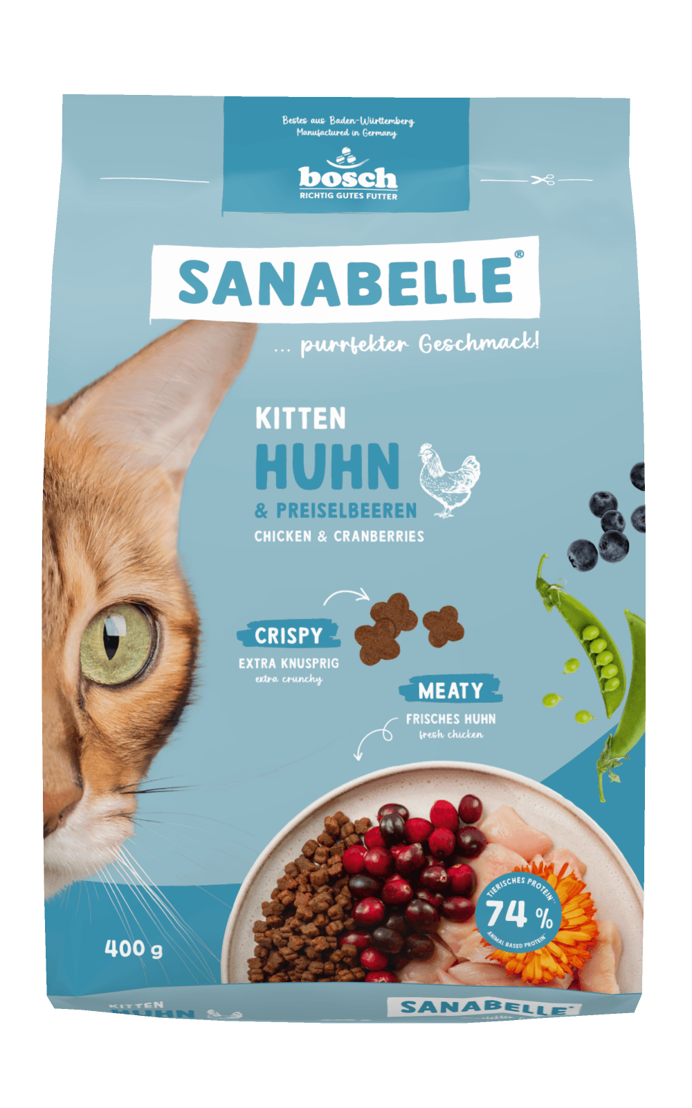 Sanabelle Katzentrockenfutter Kitten Huhn 