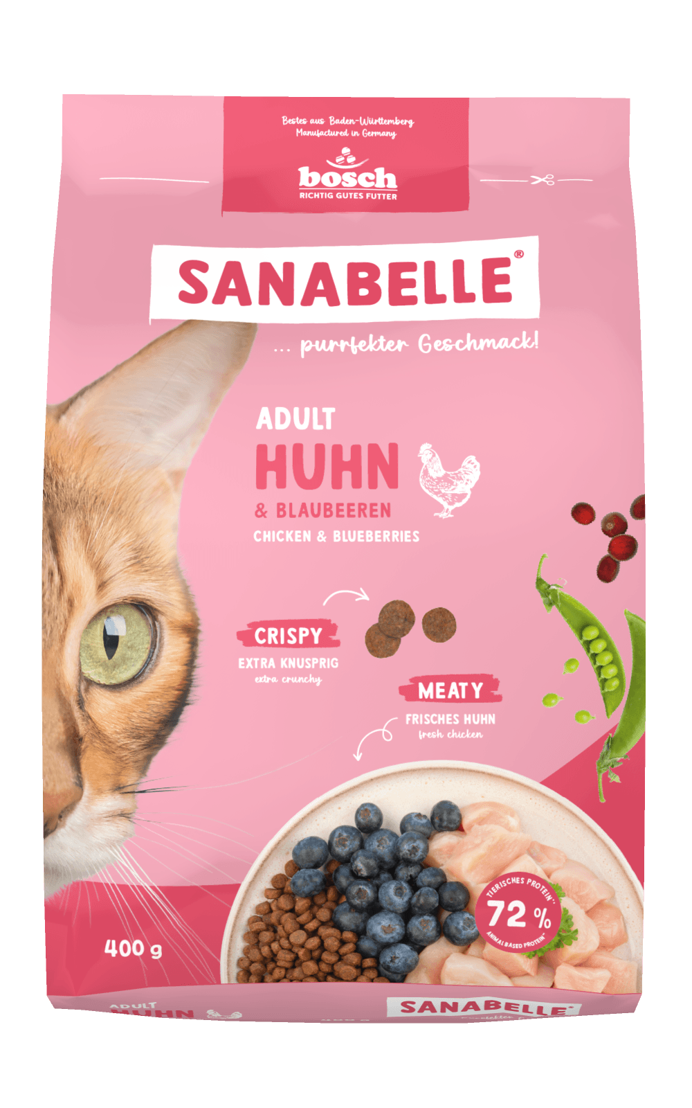 Sanabelle Katzentrockenfutter Adult Huhn 