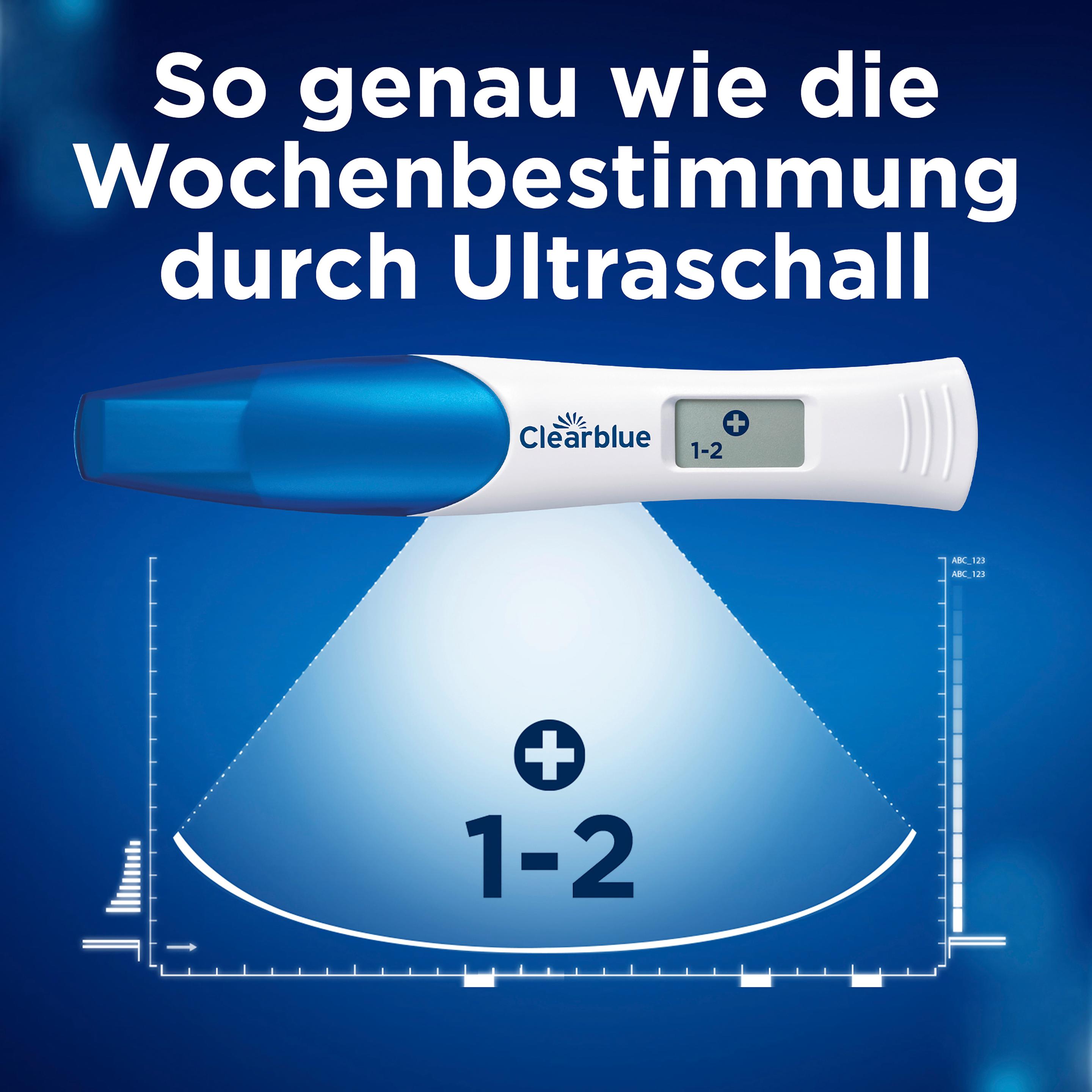 Produktbild Clearblue Schwangerschaftstest Anzeige der Wochen DIGITAL 4 von 11