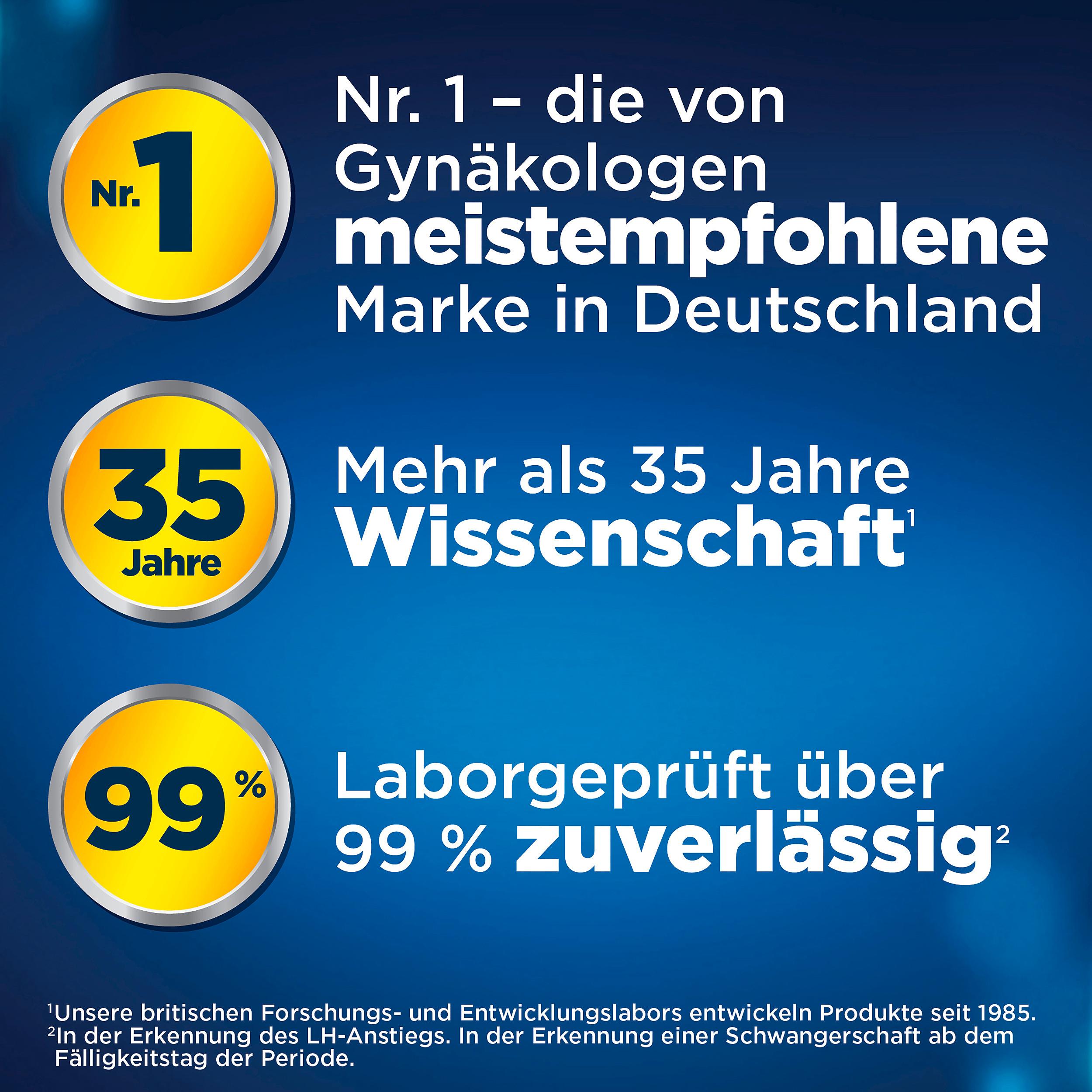 Produktbild Clearblue Schwangerschaftstest Anzeige der Wochen DIGITAL 8 von 11
