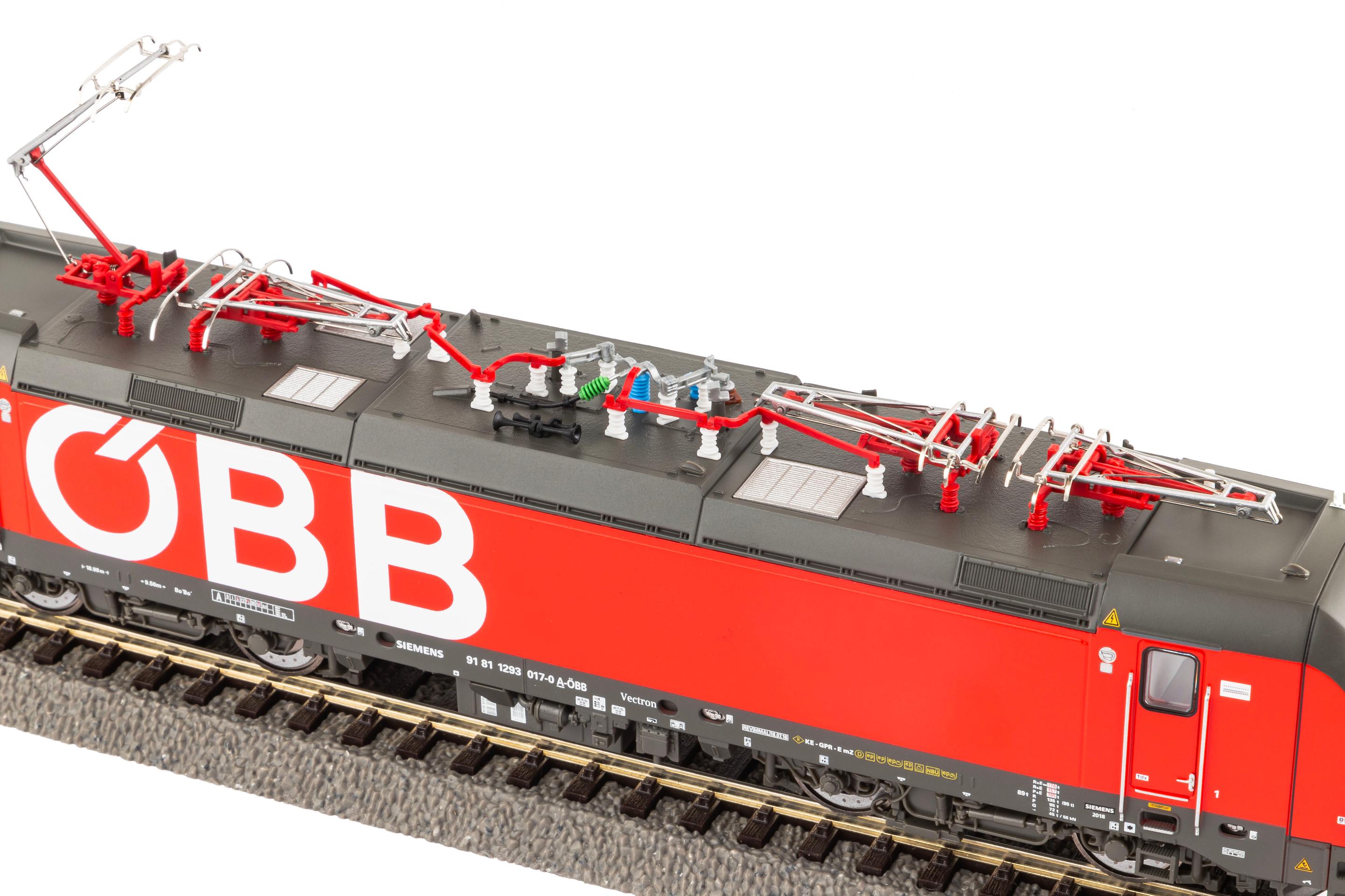 Produktbild PIKO 21654 H0 Gleichstrom Elektrolok Vectron Rh 1293 ÖBB VI 5 von 5