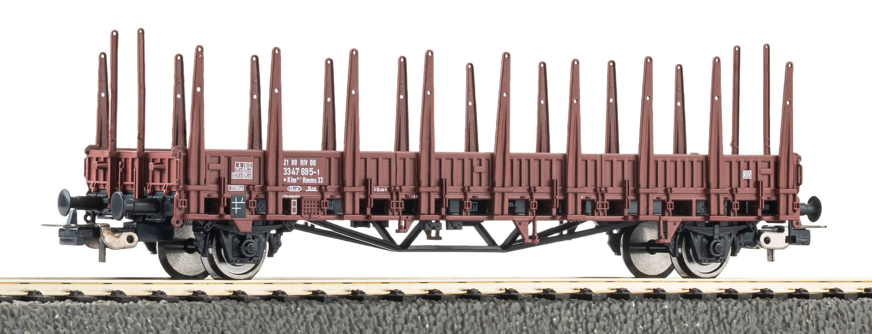 PIKO H0 Rungenwagen ex Ulm DB Epoche IV ohne Bühne, Art. 24548