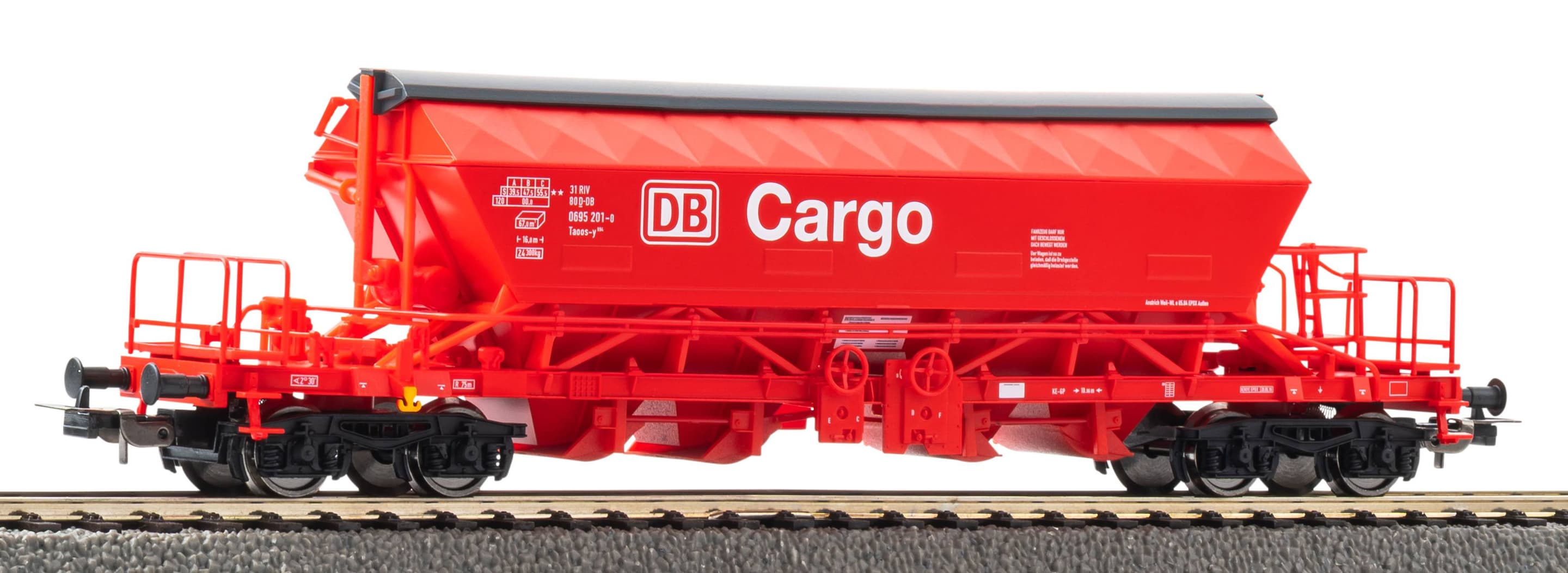 PIKO H0 Kaliwagen Taoos 894 DB Cargo Epoche VI, Art. 24550