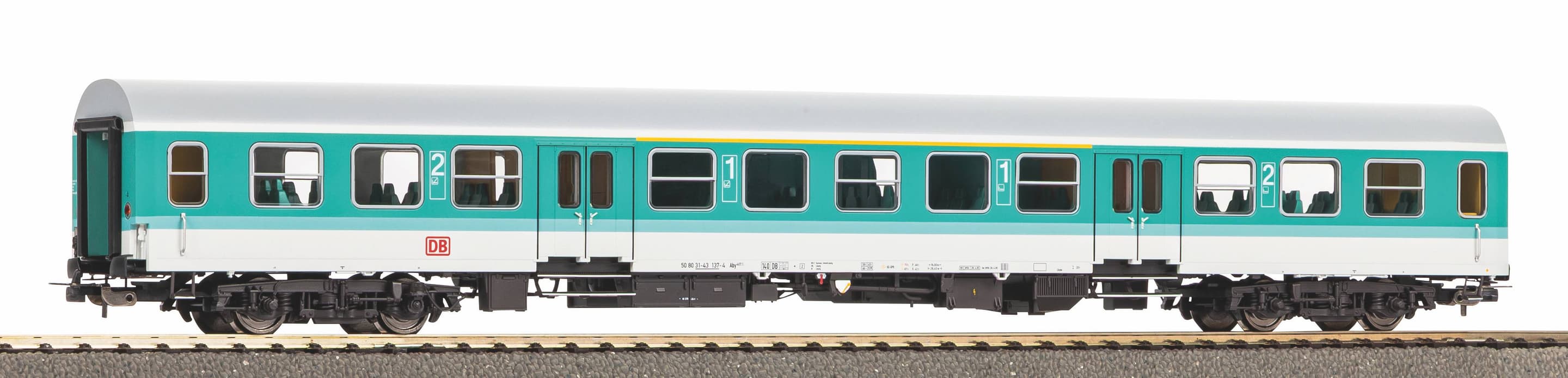 PIKO 28007 H0 Halberstädter Mitteleinstiegswagen 1. / 2. Klasse DB AG V