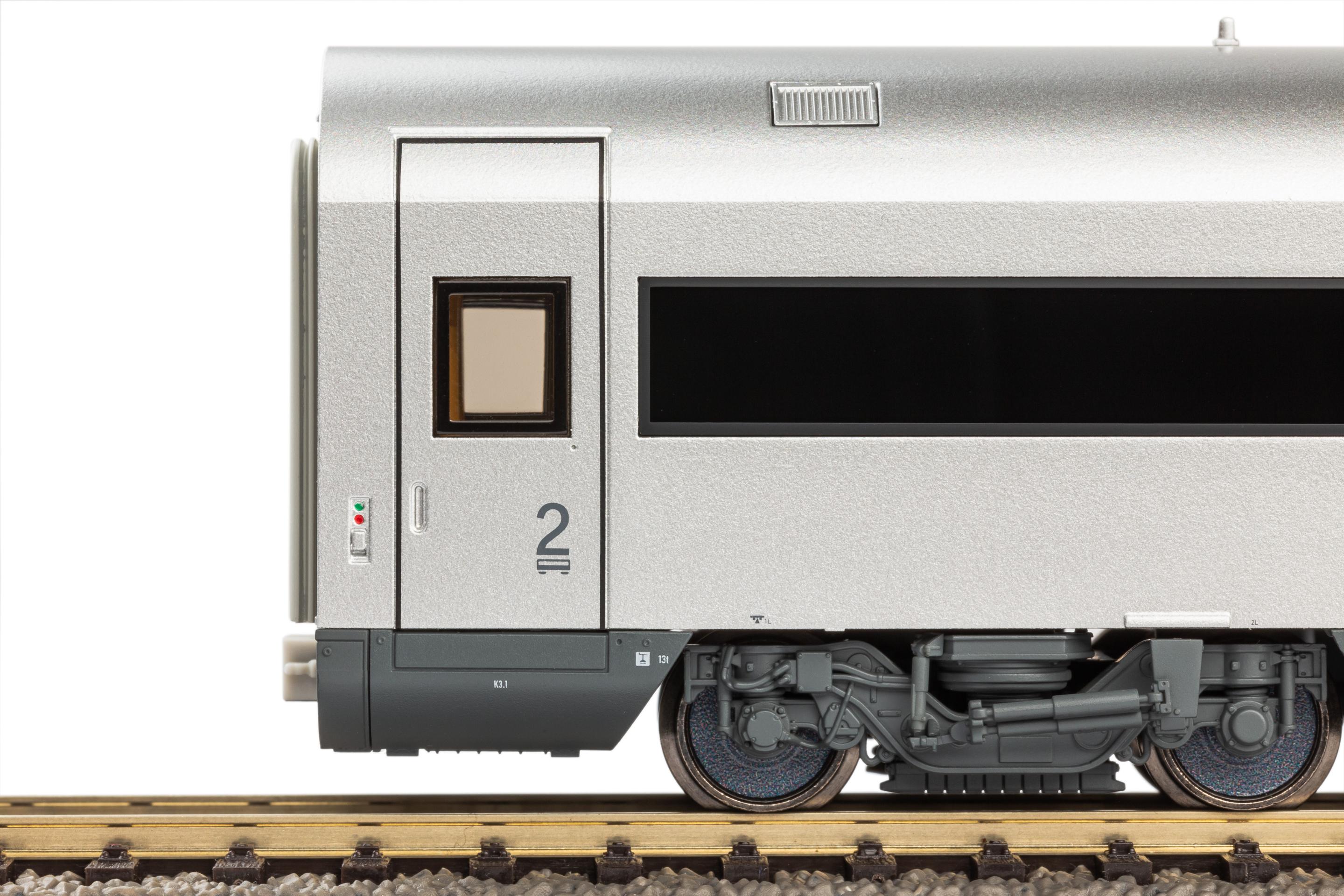 Produktbild PIKO 28350 H0 4er Set Personenwagen Metropolitan DB AG V 6 von 14