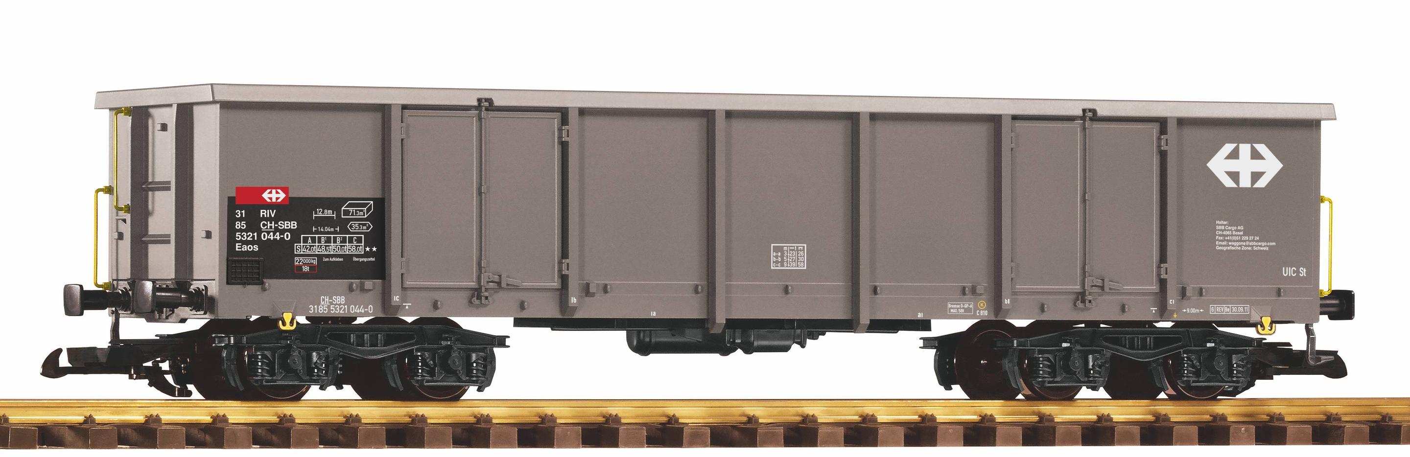 PIKO G 37010 - G Offener Güterwagen Eaos SBB VI