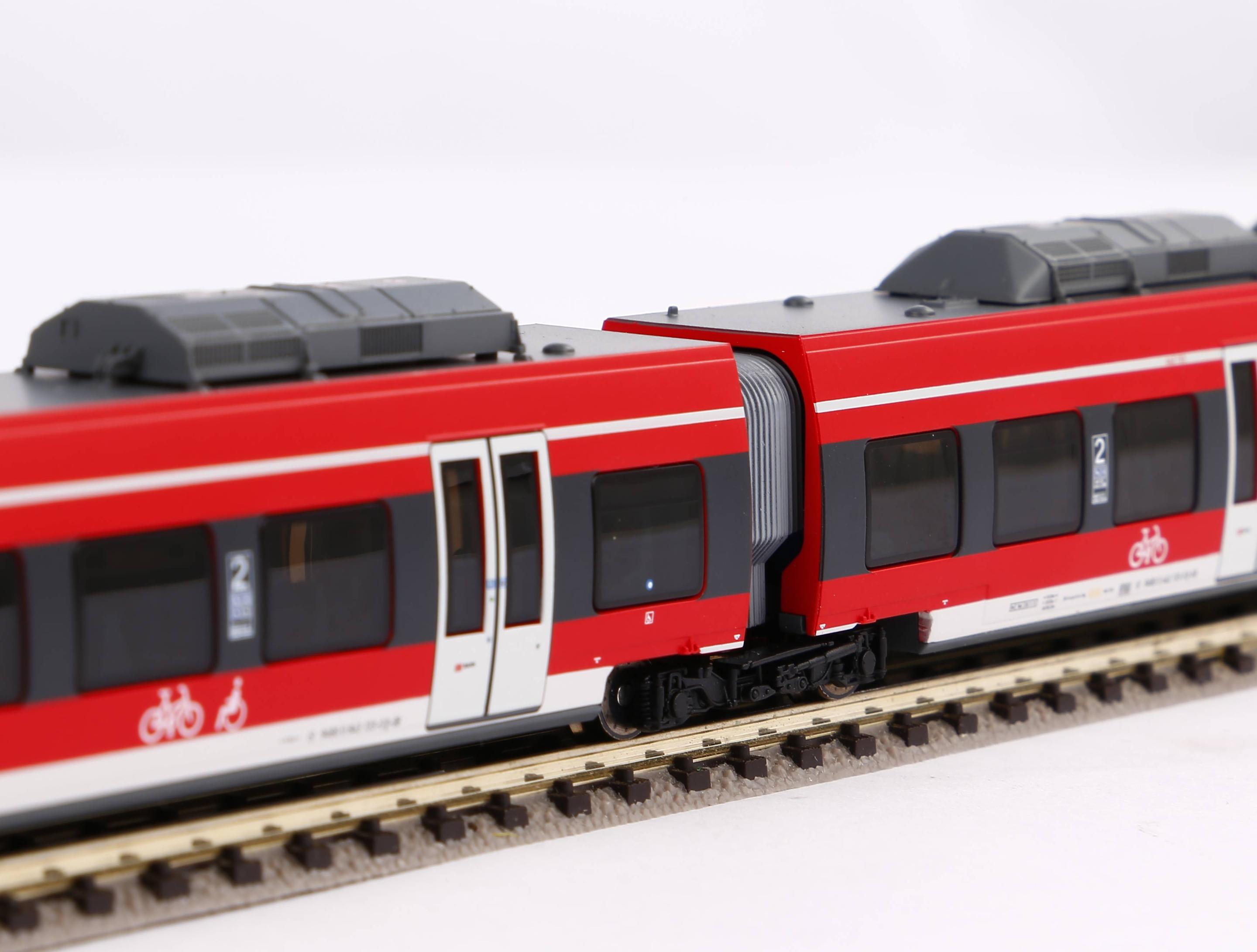 Produktbild PIKO N 40208 - N 3-tlg. Elektrotriebwagen BR 442"Talent 2"VBB 7 von 9