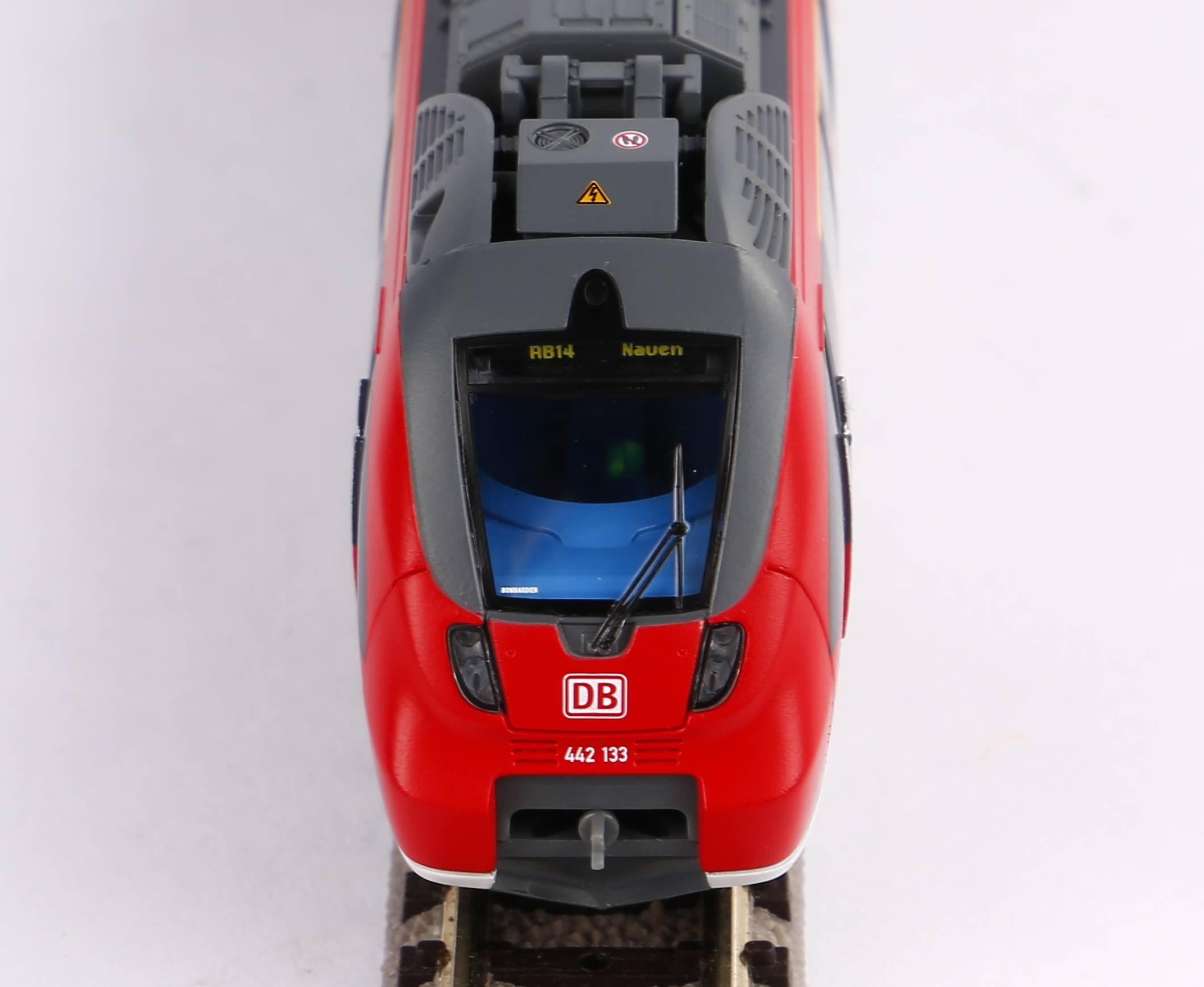 Produktbild PIKO N 40208 - N 3-tlg. Elektrotriebwagen BR 442"Talent 2"VBB 9 von 9