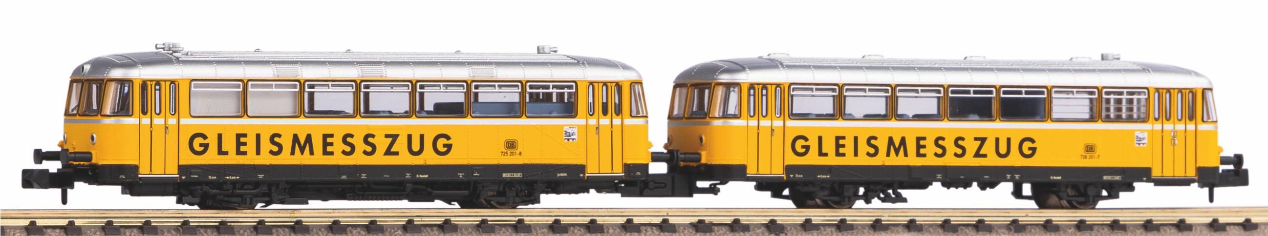 PIKO 40254 N Schienenbus mit Steuerwagen"Gleismesszug"DB AG V