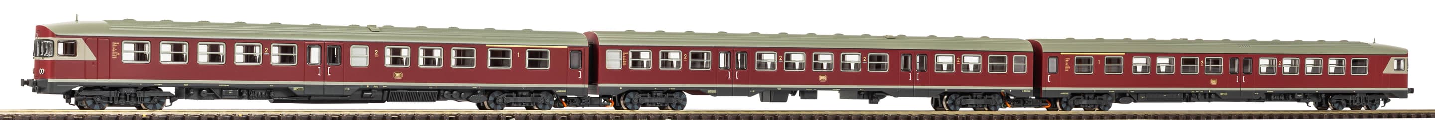 PIKO N Dieseltriebwagen BR VT 24 DB Epoche III 3-teilig