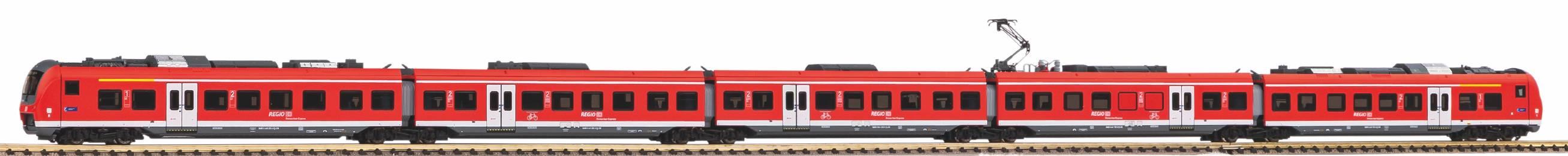 PIKO 40275 N Elektrotriebwagen BR 440 Coradia Donau-Isar, 5tlg. DB AG VI