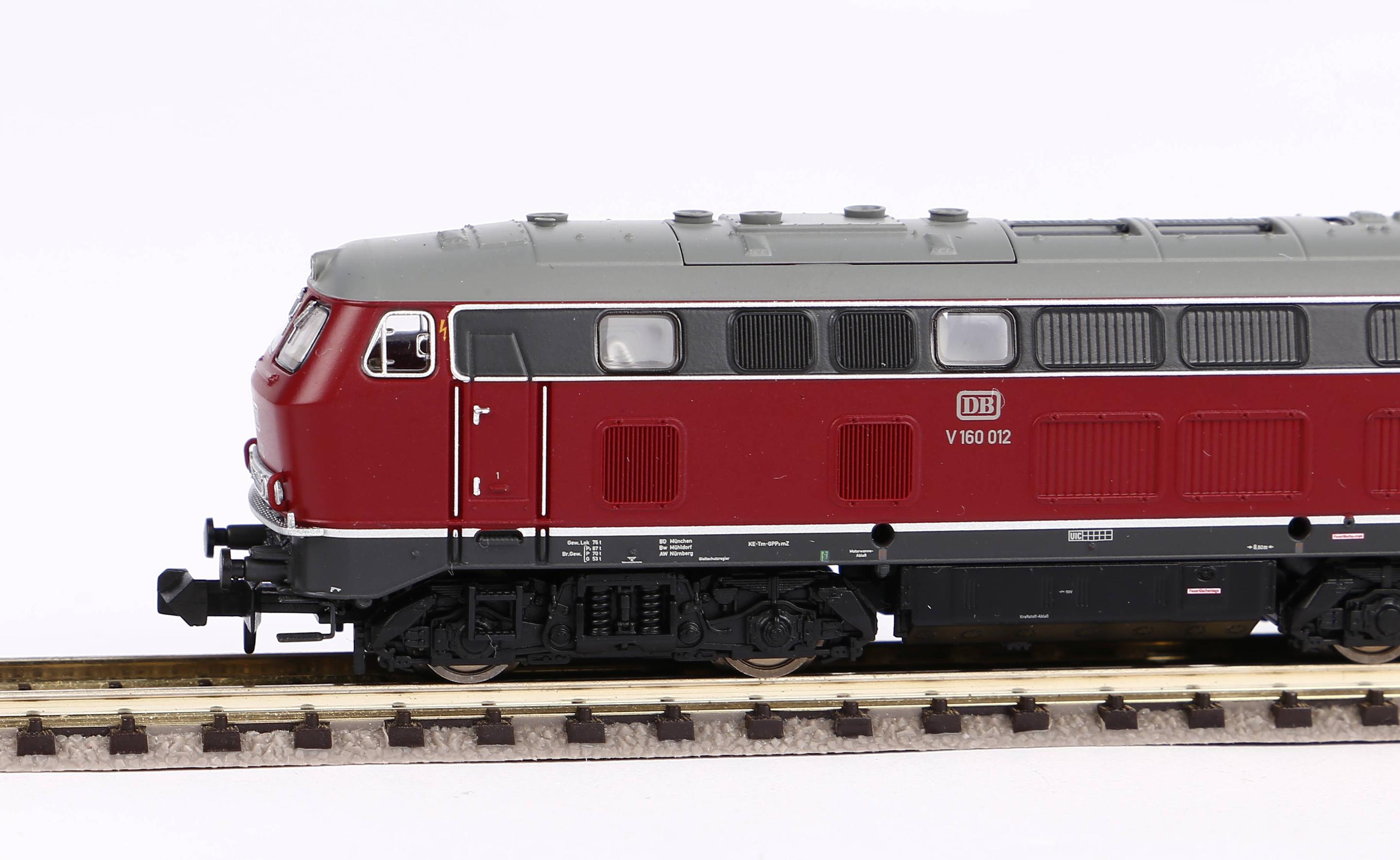 Produktbild PIKO N 40525 N Sound-Diesellokomotive V160 DB III, inkl. PIKO N Sound-Decoder 5 von 7