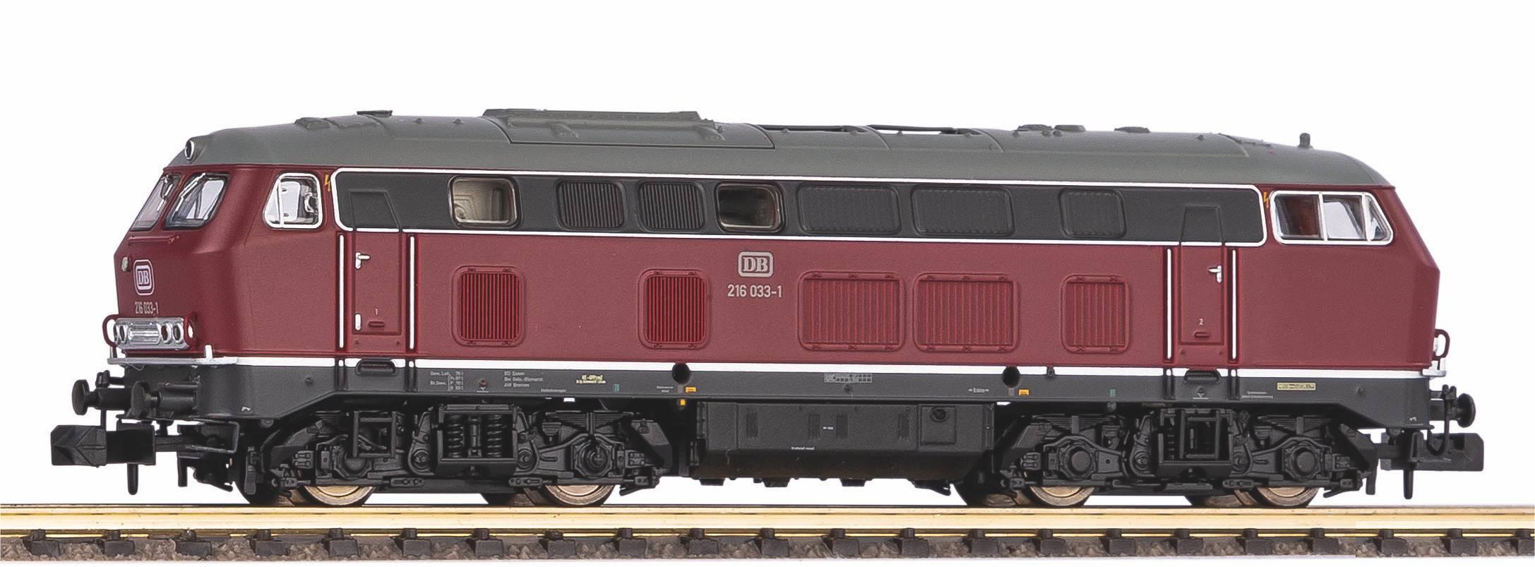 PIKO 40529 N Sound-Diesellokomotive BR 216 DB IV, inkl. PIKO Sound-Decoder