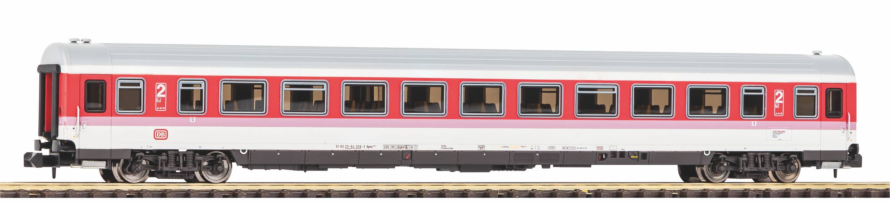 PIKO 40670 N IC Großraumwagen 2. Klasse Bpmz 291 DB IV