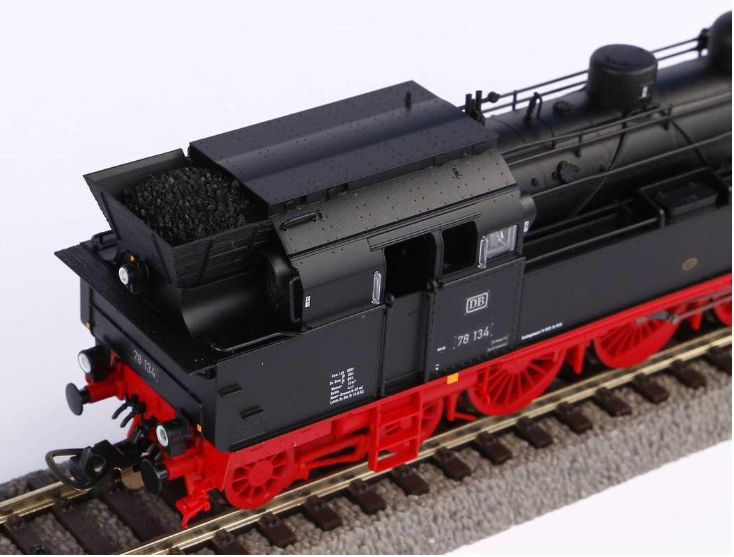 Produktbild PIKO H0 50601 - Dampflok BR 78 DB III Wechselstromversion 3 von 6