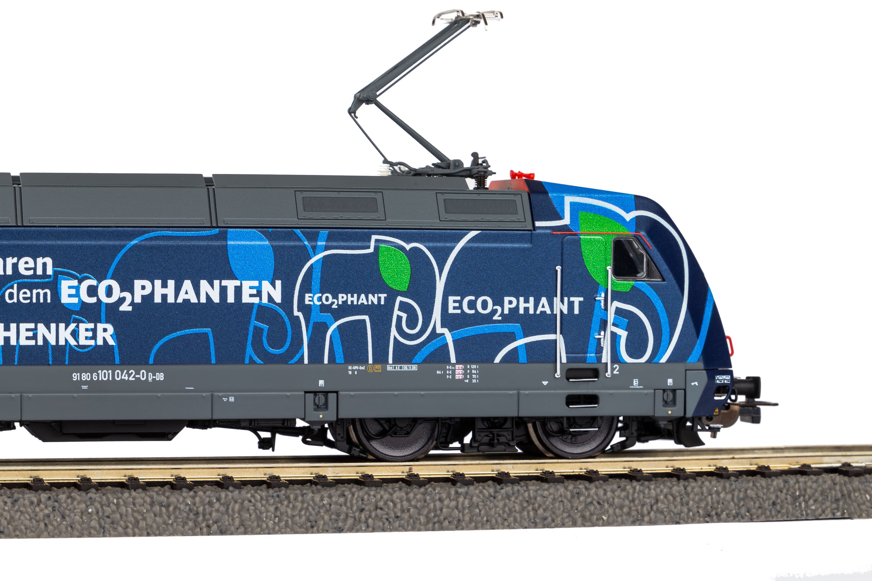 Produktbild PIKO 51113 H0 GLEICHSTR E-Lok BR 101"Ecophant"DB AG VI 7 von 7