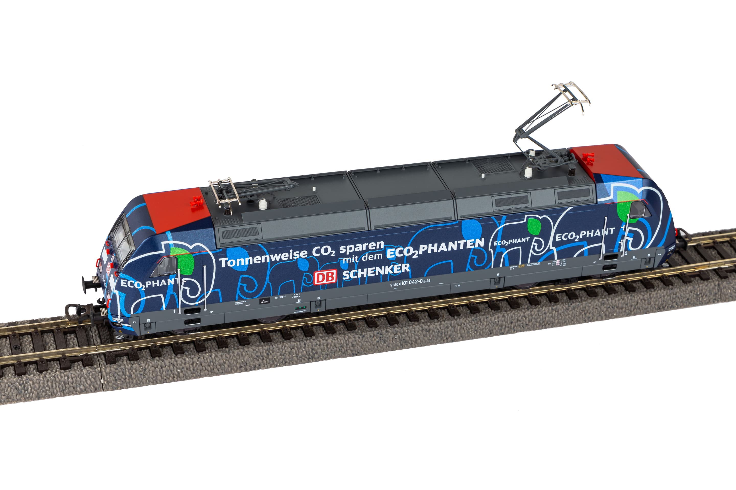 Produktbild PIKO 51113 H0 GLEICHSTR E-Lok BR 101"Ecophant"DB AG VI 6 von 7
