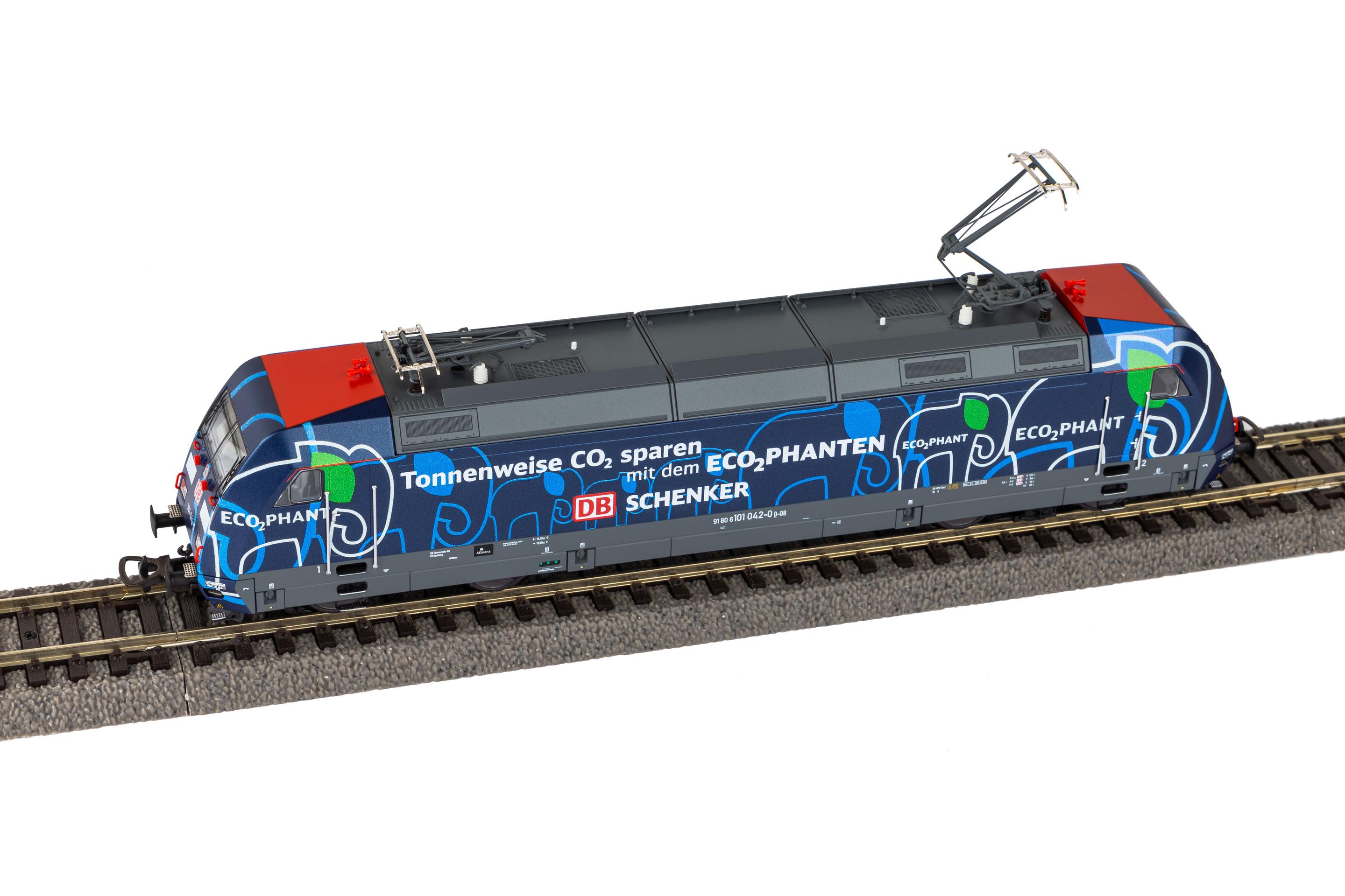 Produktbild PIKO 51115 H0 WECHSELST Sound-E-Lok BR 101"Ecophant"DB AG VI Wechselstromversion, inkl. PIKO Sound-Decoder 5 von 7