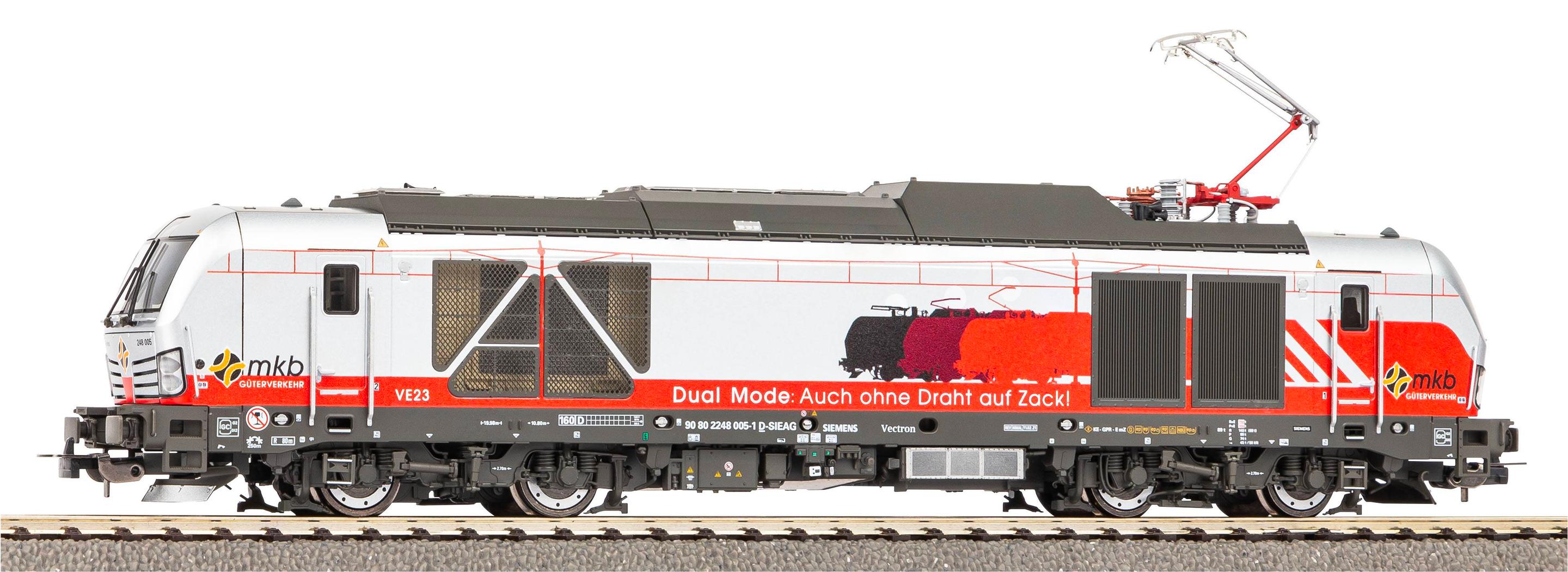 PIKO 51164 H0 Gleichstrom Zweikraftlok"dual mode"BR 248 MKB VI