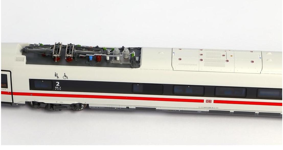 Produktbild PIKO H0 51401 - Elektrotriebzug BR 412 ICE 4, 4tlg. Wechselstromversion 2 von 5