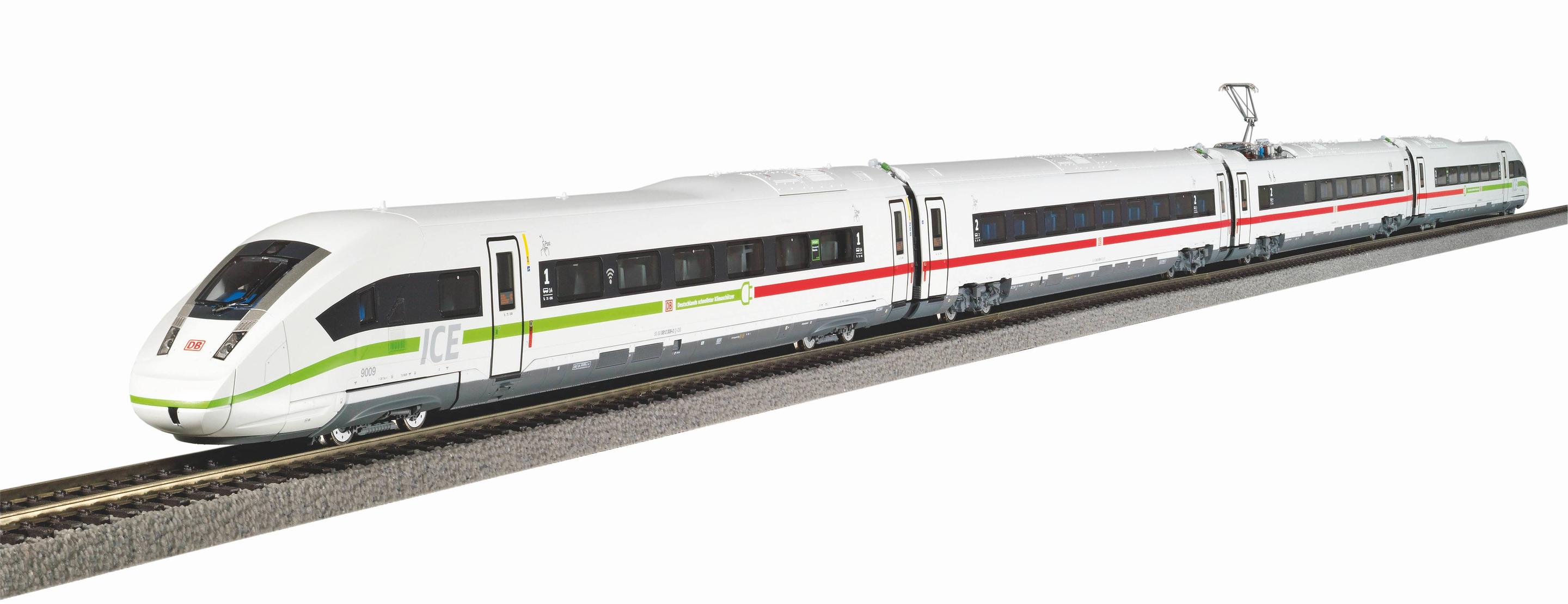 PIKO H0 51405 - Sound-E-Triebzug BR 412 ICE 4 DB AG VI, 4tlg., Klimaschützer, inkl. Sound