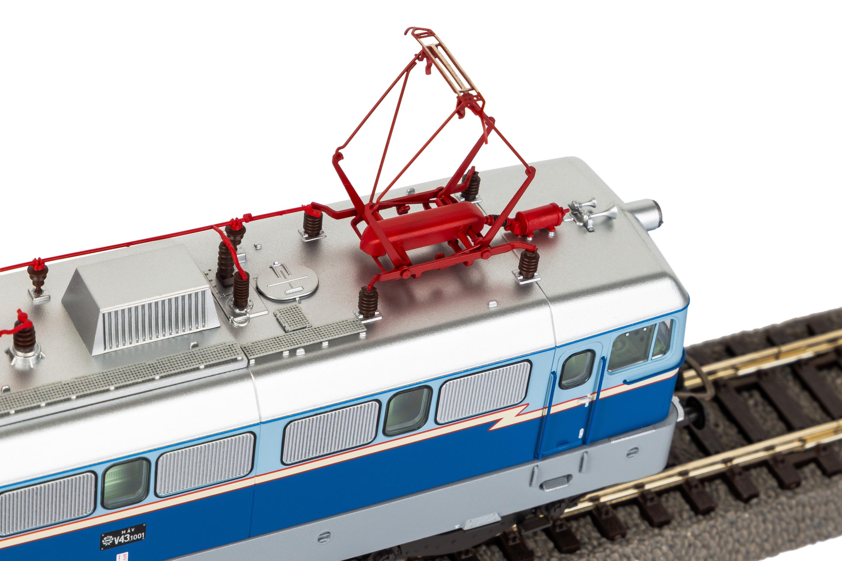 Produktbild PIKO 51439 H0 WECHSELST Sound-E-Lok BR V 43 Jubiläumslok 1001 MAV V Wechselstromversion, inkl. PIKO Sound-Decoder 4 von 5