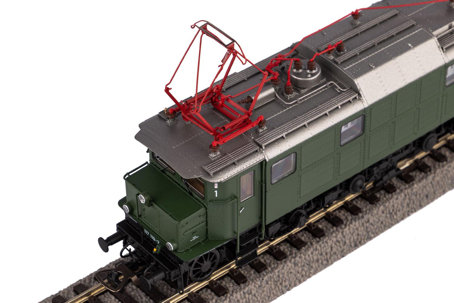 Produktbild PIKO 51491 H0 WECHSELST E-Lok 117 110 DB IV 4 von 7