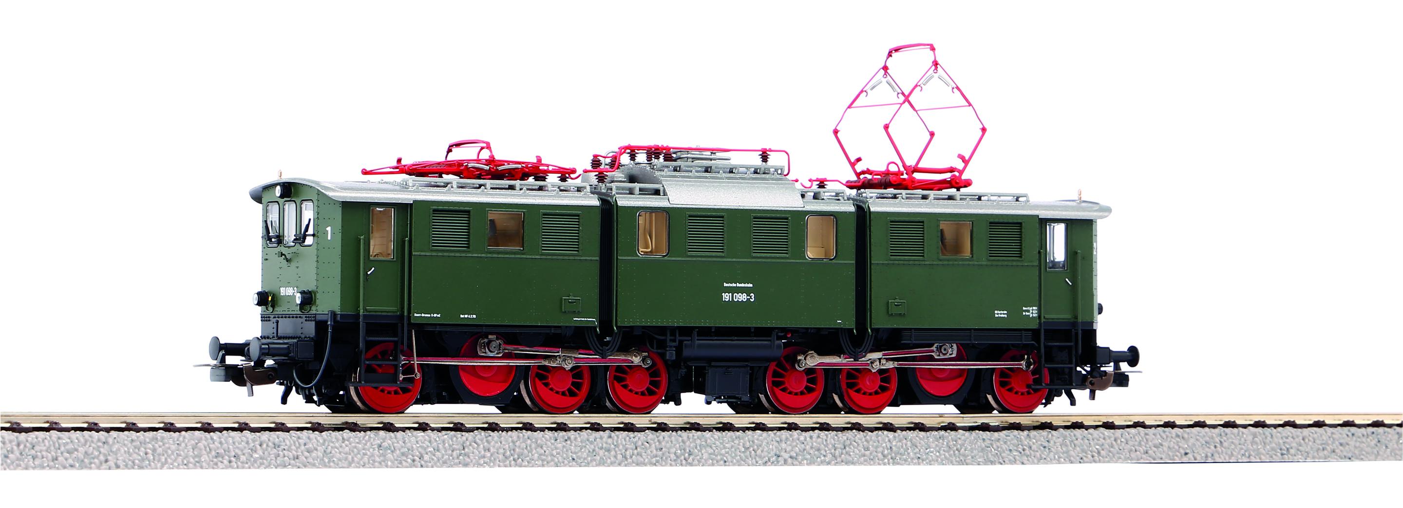 PIKO H0 51543 - Sound-E-Lok BR 191 DB IV Wechselstromversion, inkl. PIKO H0 Sound-Decoder