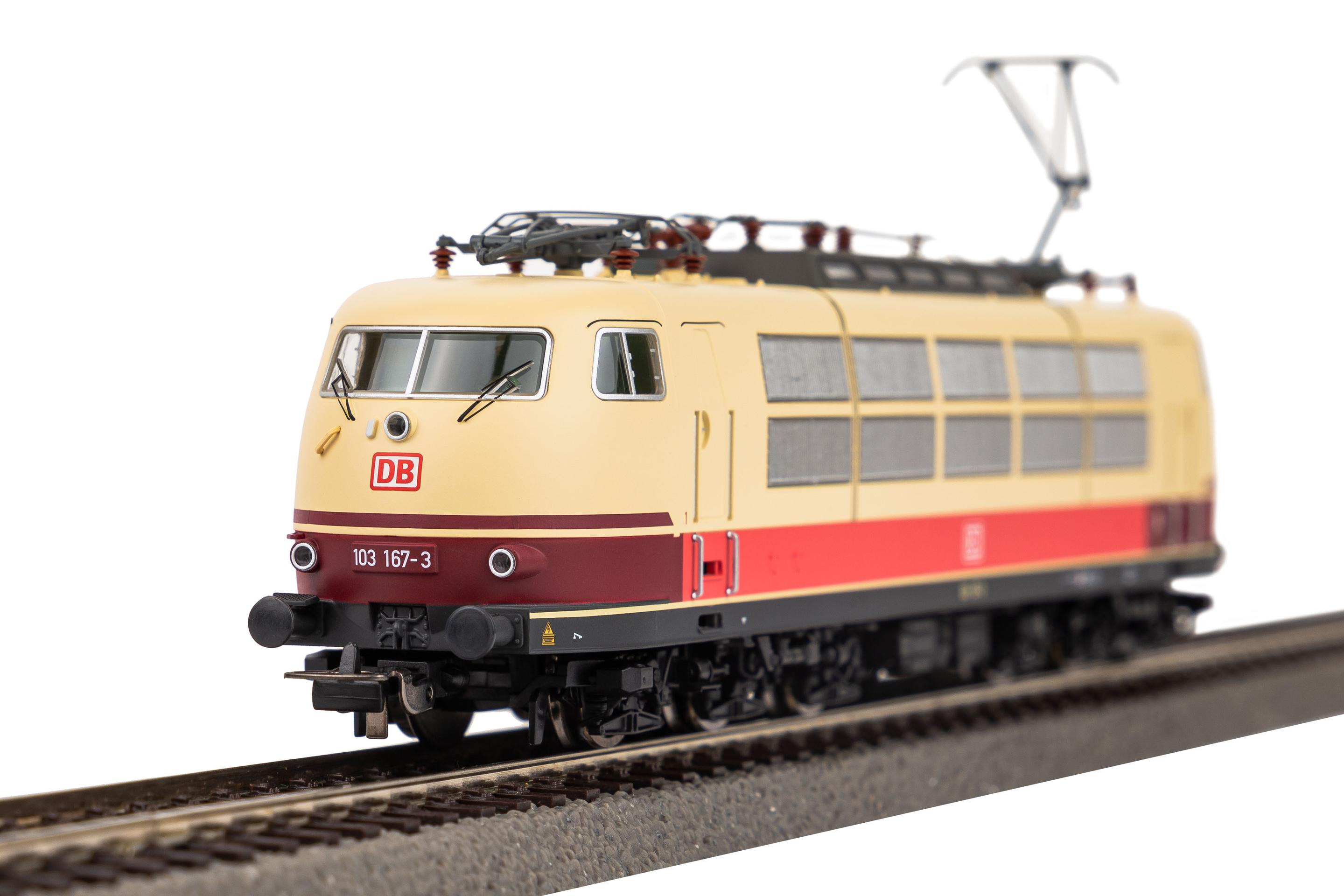 Produktbild PIKO 51691 H0 Wechselstrom Sound-E-Lok BR 103 DB AG V, kurz Wechselstromromversion, inkl. PIKO Sound-Decoder 4 von 5