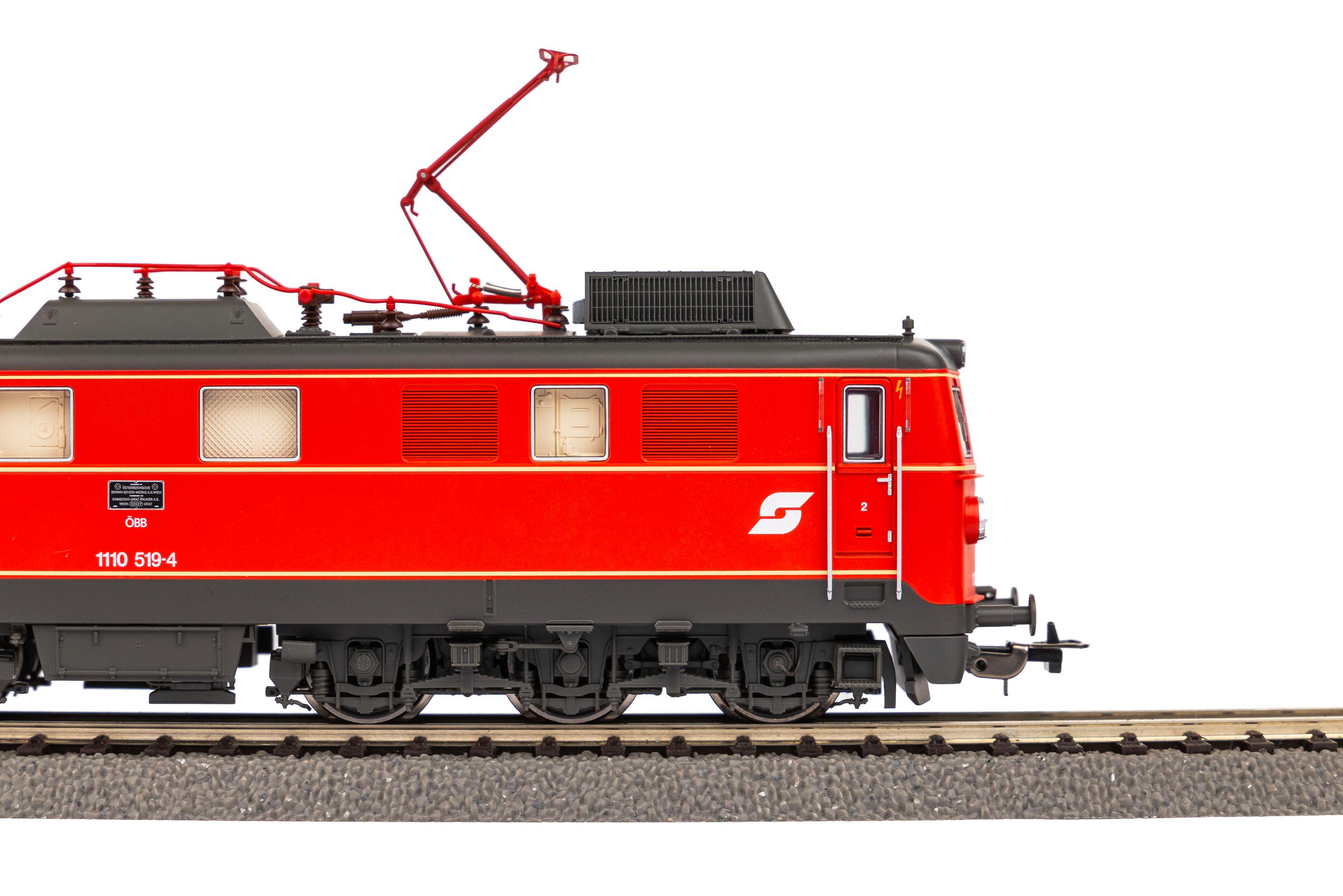Produktbild PIKO 51775 H0 Gleichstrom E-Lok Rh 1110.5 ÖBB V 3 von 4