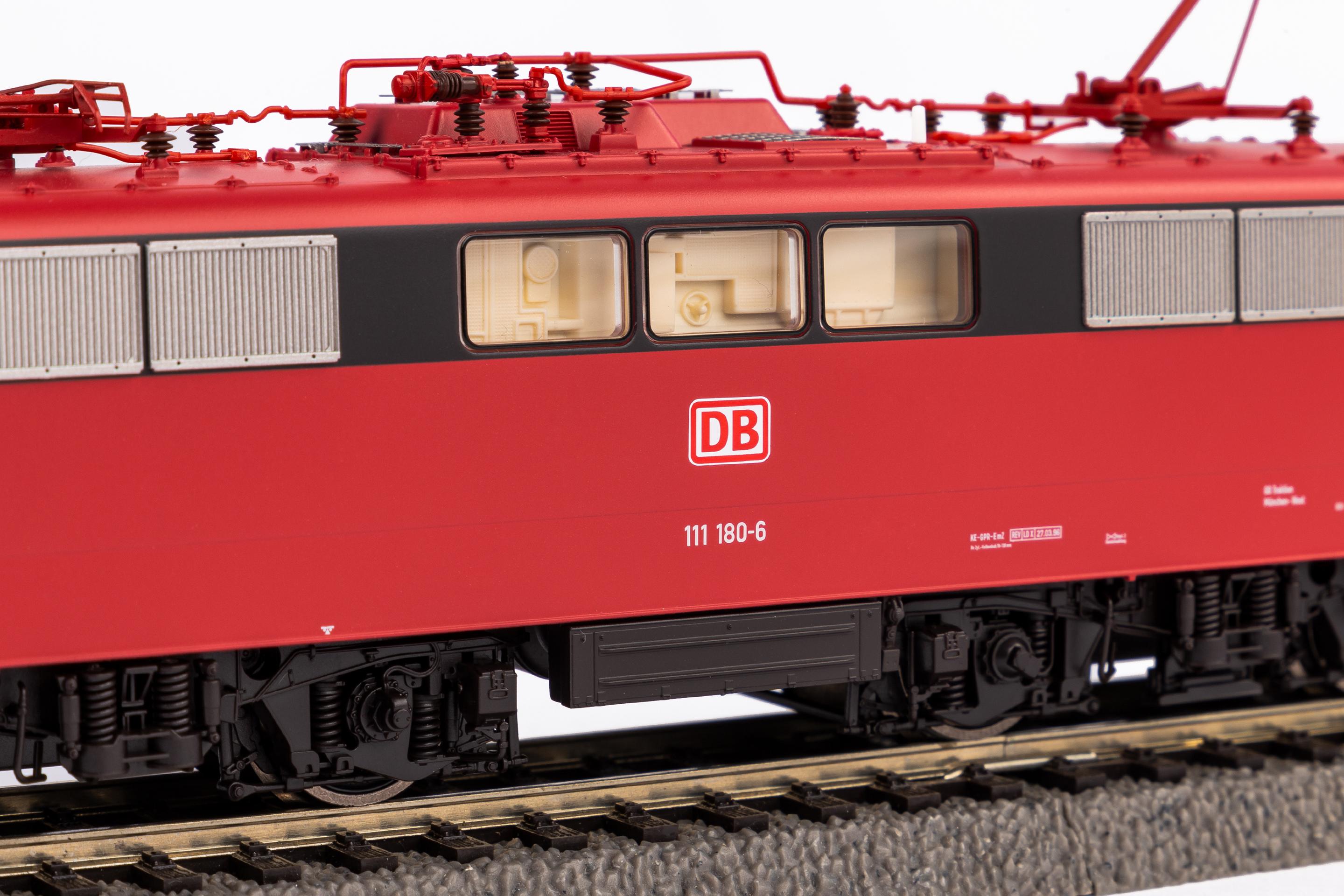 Produktbild PIKO 51858 H0 GLEICHSTR Sound-E-Lok BR 111 DB AG V, inkl. PIKO Sound-Decoder 4 von 6