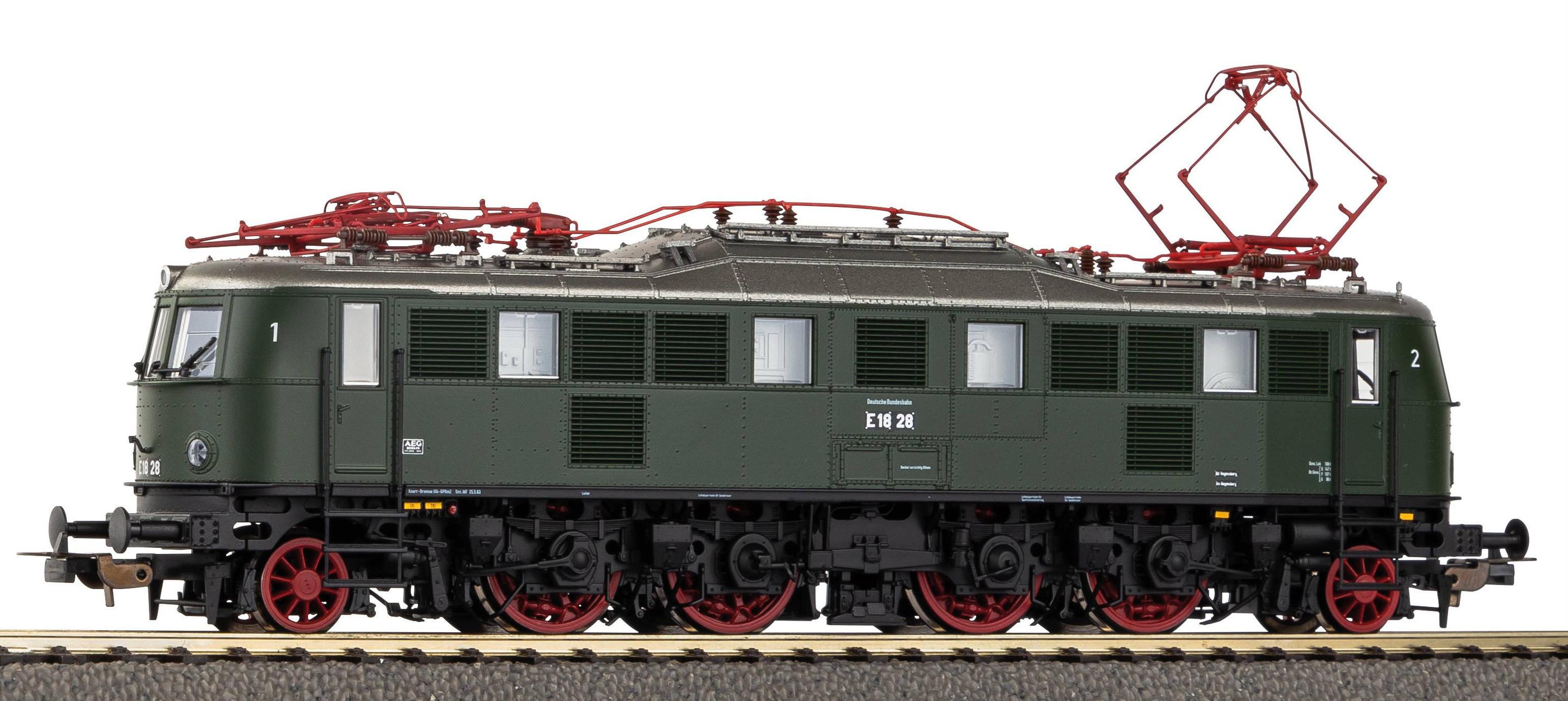 PIKO 51931 H0 WECHSELST Sound-E-Lok BR E 18 DB III Wechselstromversion, inkl. PIKO Sound-Decoder