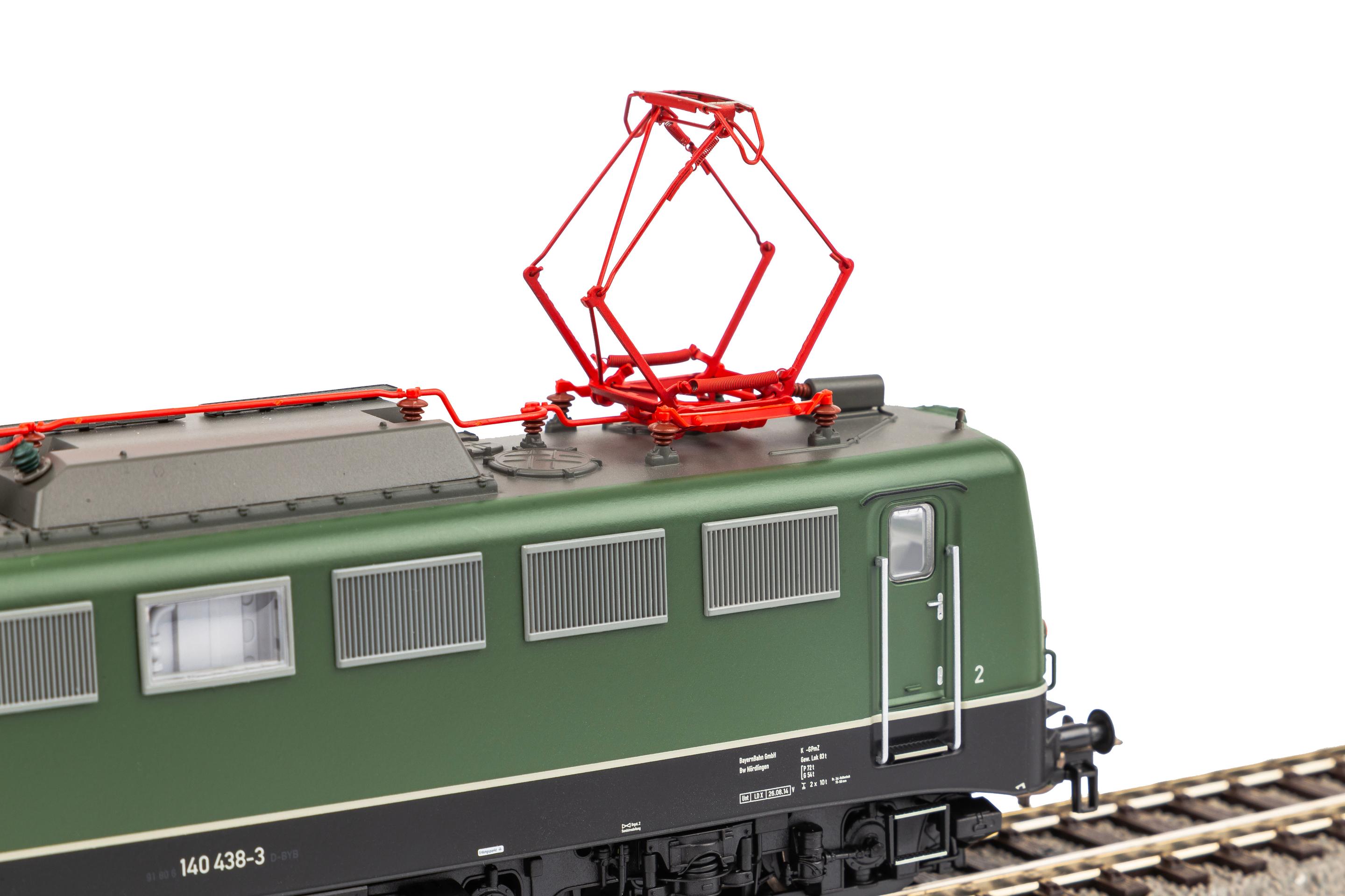 Produktbild PIKO 51973 H0 Wechselstrom Sound-E-Lok BR 140 Bayernbahn VI, inkl. PIKO Sound-Decoder 5 von 5