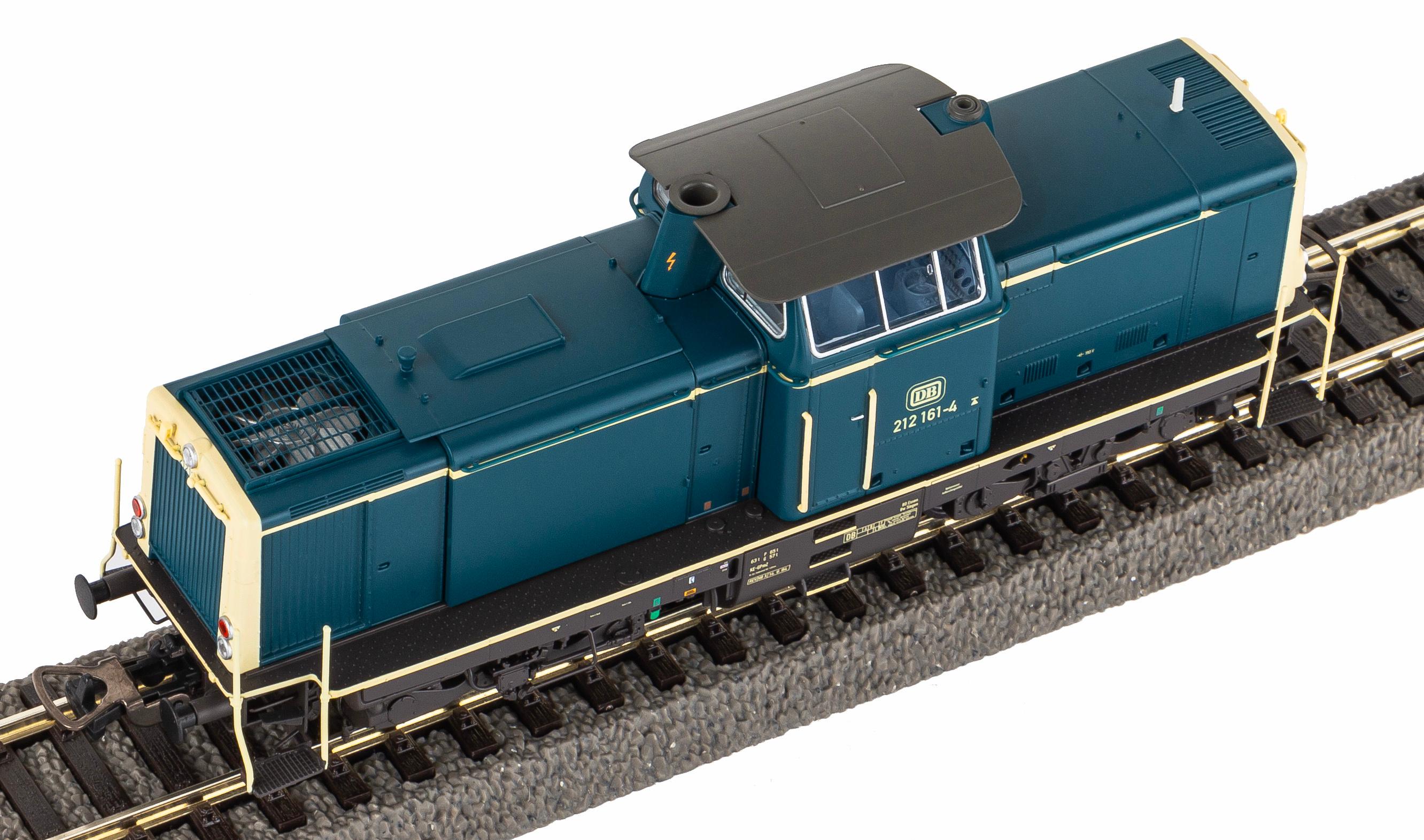 Produktbild PIKO 52328 H0 Gleichstrom Sound-Diesellok BR 212 DB IV, inkl. PIKO Sound-Decoder 4 von 6